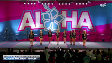 Fearless Athletics - Royalty [2025 L4 Junior - Flex - D2 Day 2] 2025 Aloha Gatlinburg Showdown