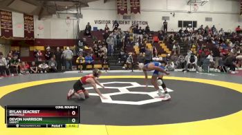 106 lbs Cons. Round 4 - Devon Harrison, Liberty vs Rylan Seacrist, Brecksville