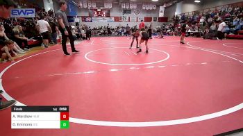 61 lbs Final - Anthony Wardlow, Heat vs Olivia Emmons, Grove Takedown Club