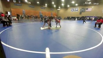 115 lbs Champ. Round 1 - Lauryn Villegas, Kerman vs Sinai Lara, Santa Ynez