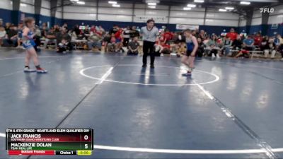 85 lbs Quarterfinal - Andreas Medrano, Suples vs Logan Krenz, Hawk Wrestling Club