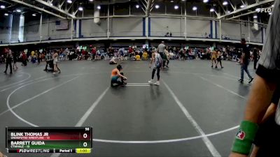 56 lbs Round 5 (10 Team) - Barrett Guida, CTWHALE vs Blink Thomas Jr, Undisputed Wrestling