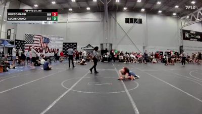 88 lbs Round 2 (6 Team) - Lucas Cianci, Revival Legacy vs Rocco Fabri, Broad Axe White