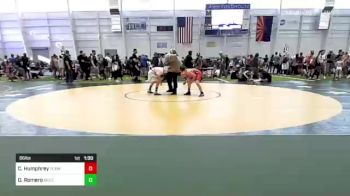 86 lbs Quarterfinal - Cael Humphrey, Team S vs Daniel Ryker Romero, Bear Cave