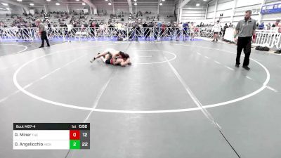 119 lbs Rr Rnd 1 - Deizul Miner, The Wrestling Mill vs Dom Angelicchio, Micky's Maniacs Yellow