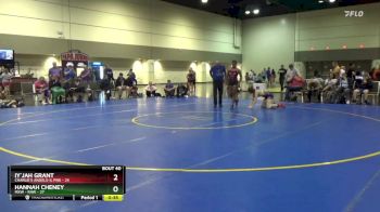 155 lbs Placement Matches (16 Team) - Kiernan Farmer, Charlie`s Angels-IL Pnk vs Emily Parrish, MXW - RAW