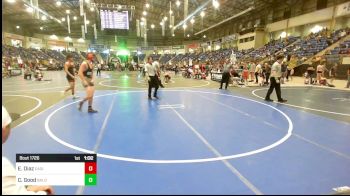 126 lbs Round Of 16 - Ethan Diaz, Eaglecrest WC vs Cole Good, Bald Eagle WC