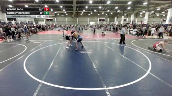 106 lbs Quarterfinal - Kolohe Paoa, MatTime vs Anthony Capaccio, No Team