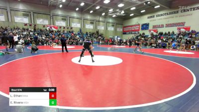 115 lbs Consi Of 8 #1 - Larsen Ethan, Minarets vs Eric Rivera, Highland