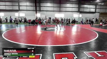 145 lbs Cons. Semi - Derrick Brown, Team Cobra vs Blake Butler, Tallwood High School