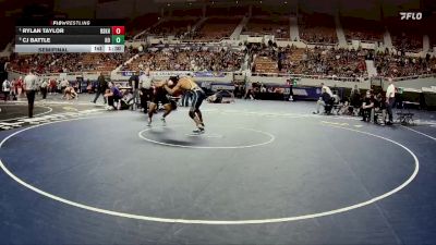 175-D2 Semifinal - Rylan Taylor, Raymond S. Kellis High School vs CJ Battle, Horizon High School