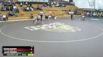 149 lbs Round 1 (6 Team) - Ethan Wonser, Minot State (N.D.) vs Jacob Messner, Southwest Minnesota State