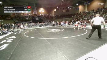 1A 138 lbs 1st Place Match - Asa Fisher, Altamont vs Max Albrecht, Panguitch