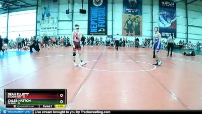 105 lbs Rd# 9- 2:15pm Saturday Final Pool - Caleb Hatton, PA Blue vs Sean Elliott, Nauman Red