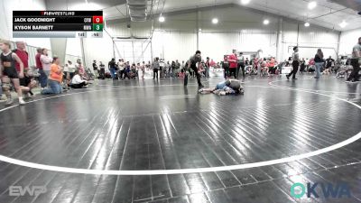 64 lbs Semifinal - Jack Goodnight, Coweta Tiger Wrestling vs Kyson Barnett, Morris Wrestling Association