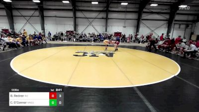 133 lbs Semifinal - Brett Redner, Rhode Island College vs Clayton O'Connor, Western New England