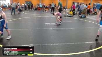 75/80 Round 2 - Waylon Depree, Panther Club vs Dalton Jackson, Eastside Youth Wrestling