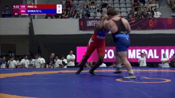 130 kg Gold - Cohlton Schultz, USA vs Oscar Pino, CUB