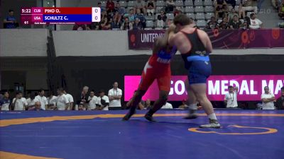 130 kg Gold - Cohlton Schultz, USA vs Oscar Pino, CUB