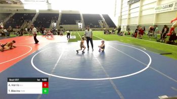 50 lbs Rr Rnd 2 - Ava Harris, Illinois Valley Mat Club vs Troy Blevins, Punisher Wrestling Company