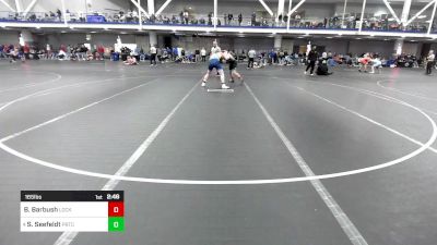 165 lbs Round Of 32 - Brett Barbush, Lock Haven-Unattached vs Sean Seefeldt, Prtc