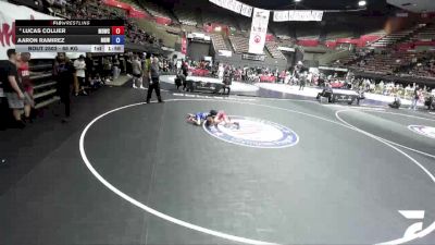 75 lbs Cons. Round 3 - Lucas Collier, Mad Dawg Wrestling Club vs Aaron Ramirez, Monster Garage Wrestling