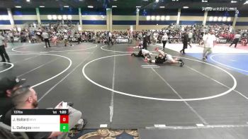 137 lbs Round Of 16 - Johnny Leo Ballard, Beverly Hills WC vs Lorenzo Gallegos, Hawks AC