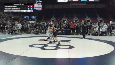 126 lbs Cons. Rd Of 64 - Bronx Hanlon, Nevada vs Terance O'Connor, Idaho