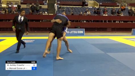 Marc Ashley Crawford vs Juan Manuel Duran Jr 2024 Pan IBJJF Jiu-Jitsu No-Gi Championship