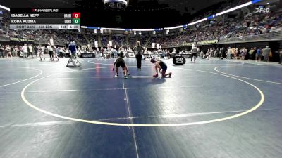 135 lbs Round Of 16 - Isabella Neff, Harmony vs Koda Kuzma, Corry