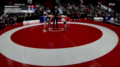 60kg Cons. Round 7 - Braddock Slack, Unaffiliated ON vs Federico Ortencio, Team Impact Wrestling Club