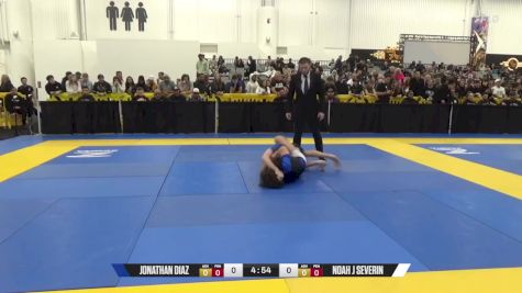 Noah J Severin vs Jonathan Diaz 2024 World IBJJF Jiu-Jitsu No-Gi Championship