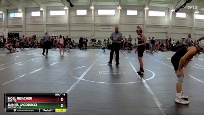 100 lbs Round 3 (10 Team) - Daniel Jacobucci, Lake WC vs Noel Risacher, OMP