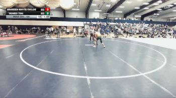125 lbs Quarterfinal - Romeo Tsai, McDaniel vs Branden Whyte-Taylor, McDaniel