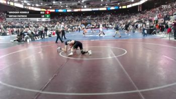 5A 98 lbs Cons. Round 3 - Bryan Patrick, Lakeland vs Bridger Kemble, Middleton