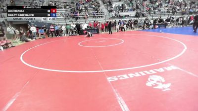 U20 Women - 57 lbs Champ. Round 1 - Lexi Beadle, OH vs Bailey Rademaker, CA