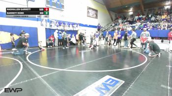 55 lbs Consolation - NashAllen Garrett, Barnsdall Youth Wrestling vs Barrett Robb, IRONMEN Wrestling Club