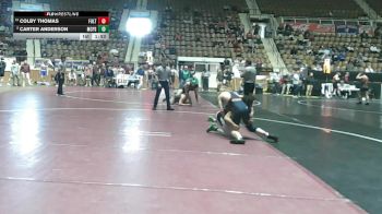 1A-4A 132 Champ. Round 2 - Carter Anderson, Montgomery Catholic Prep School vs Colby Thomas, Fultondale
