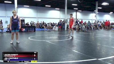 92 lbs Placement Matches (16 Team) - Easton Reyes, Oklahoma Red vs Jayce Gruber, Minnesota Red