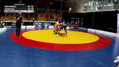 92kg Cons. Round 2 - Dean Russell, Strathcona Wrestling Club vs Manjot Gill, Independent Wrestling Club
