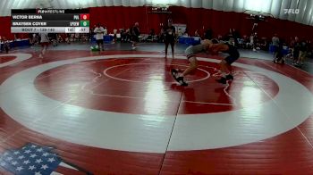 139-140 lbs Round 1 - Braysen Coyer, Long Prairie Grey Eagle-Browerville Wolves vs Victor Berna, Pulaski