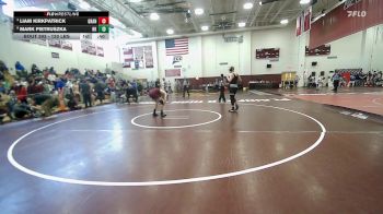 120 lbs Consolation - Liam Kirkpatrick, Granby vs Mark Pietruszka, Haddam-Killingworth