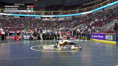 160 lbs Consi 2 - Peter Sadchikov, General McLane vs Nolan Koehler, Northwestern Leh