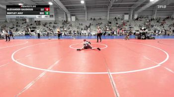100 lbs Rr Rnd 3 - Alexander Gaudious, Elite NJ Elem vs Bentley Ault, Roughneck Wrestling Club