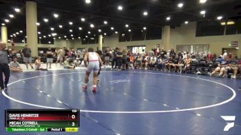 150 lbs Placement Matches (32 Team) - Micah Cotrell, Team Shutt Bowman vs Davis Henritze, TNWA #1