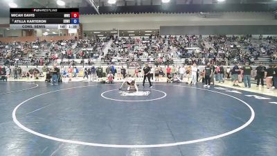 126 lbs Cons. Semis - Micah Davis, Marysville Wrestling Club vs Atilla Karteron, Sua Sponte Wrestling Club