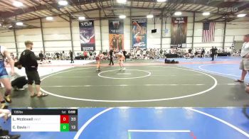 135 lbs Round Of 16 - Landen Mcdowell, Team Shutt Bowman vs Carnell Davis, Steller Trained Fett