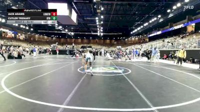 92/97 Cons. Semi - Jace Adams, Long Cane Middle School/ Troup Wrestling vs Cutler Trenary, Beebe Trained Wrestling