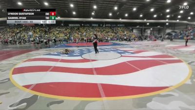 65 lbs Champ. Round 2 - Lyndon Gustafson, Stanley Wrestling Club vs Gabriel Ryan, Thermopolis Wrestling Club