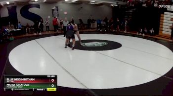 155 lbs. Cons. Round 7 - Ellie Higginbotham, Willard vs Maria Ignatova, Ft. Zumwalt West